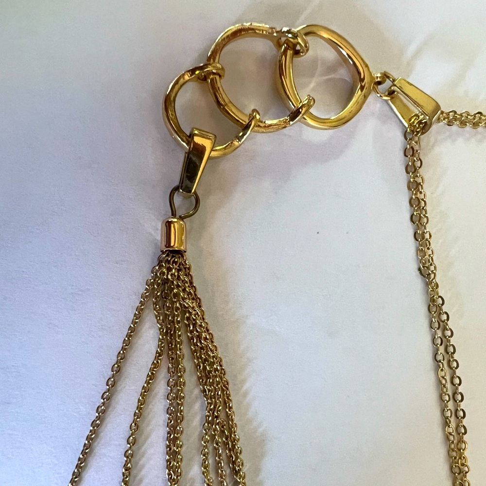 Tassel necklace - Gold